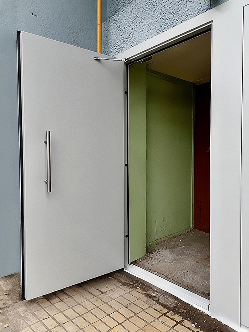 Нестандартная подъездная дверь Нестандартная подъездная дверь