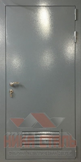 Дверь в котельную с вентиляцией Дверь в котельную с вентиляцией