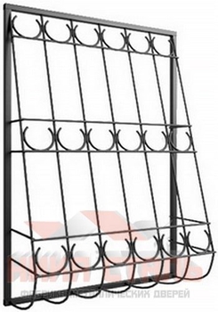 Сварная решетка на окно СР 22 Сварная решетка на окно СР 22