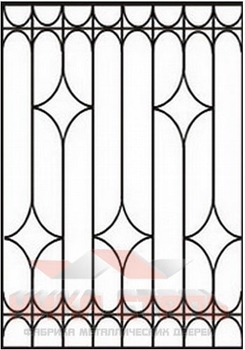 Сварная решетка на окно СР 27 Сварная решетка на окно СР 27