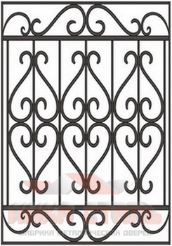 Сварная решетка на окно СР 28 Сварная решетка на окно СР 28