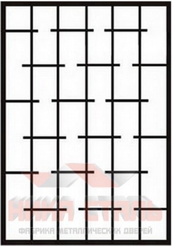 Сварная решетка на окно СР 3 Сварная решетка на окно СР 3